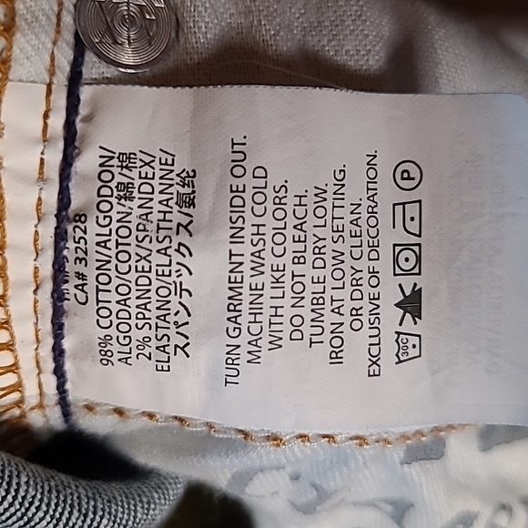 NWOT* A/X Armani Exchange* Dark Wash* Flare* Jeans* Sz 12 - Picture 8 of 8